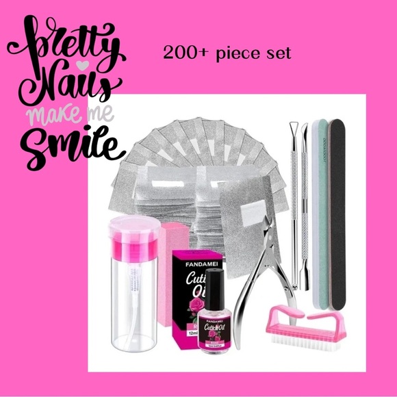 200+ Piece Manicure Kit NEW - Picture 7 of 11